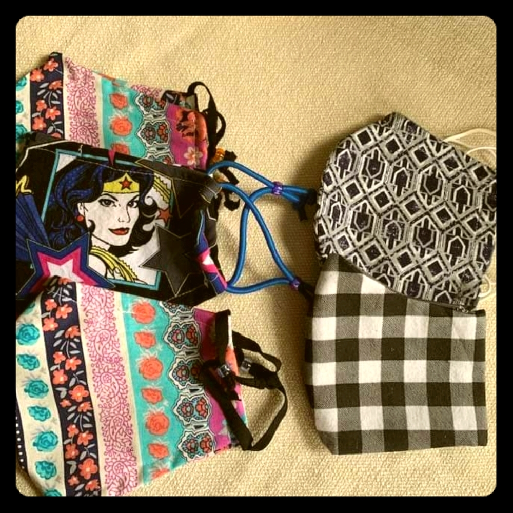 Double layer  Masks for Adults or children